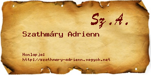 Szathmáry Adrienn névjegykártya
