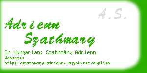 adrienn szathmary business card